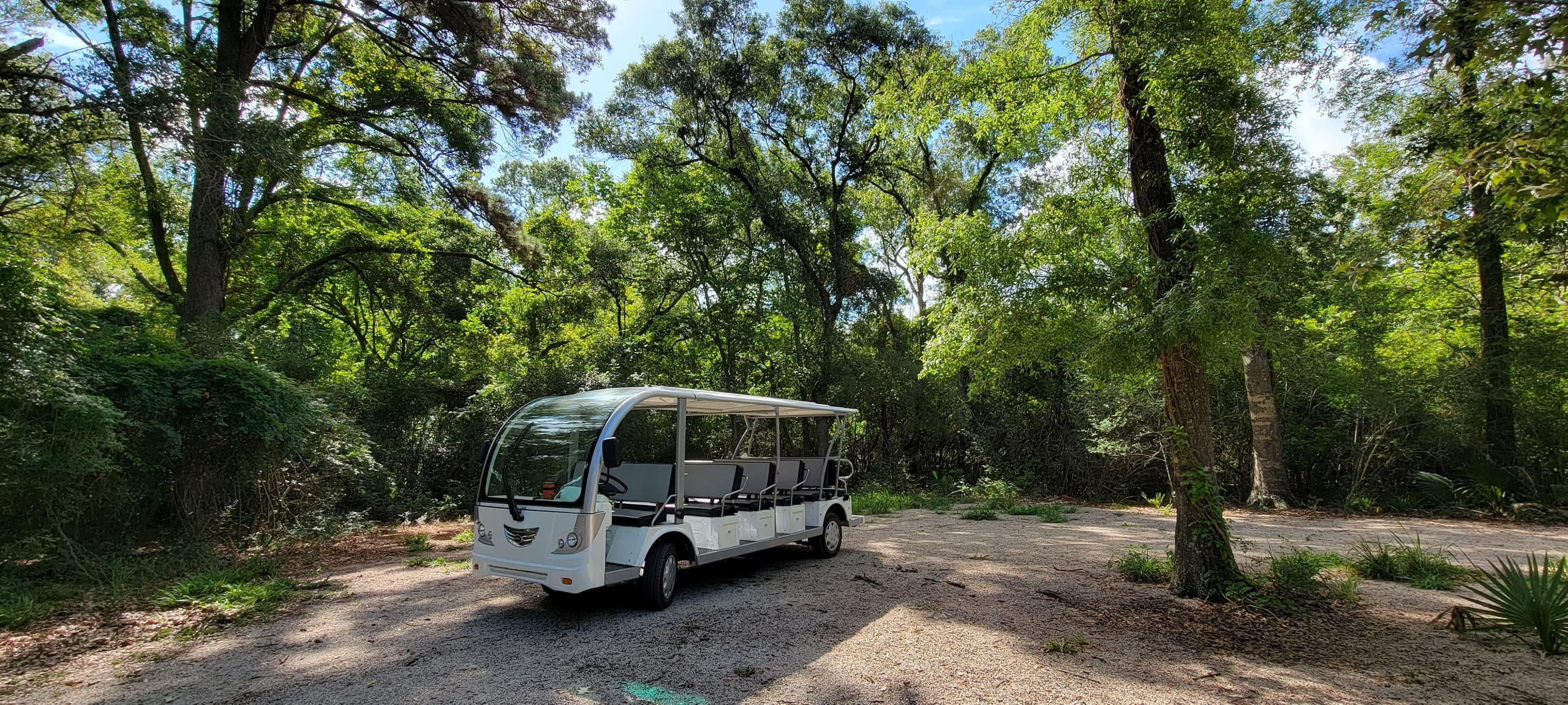Electric Vehicle Wildlife Tours at Armand Bayou