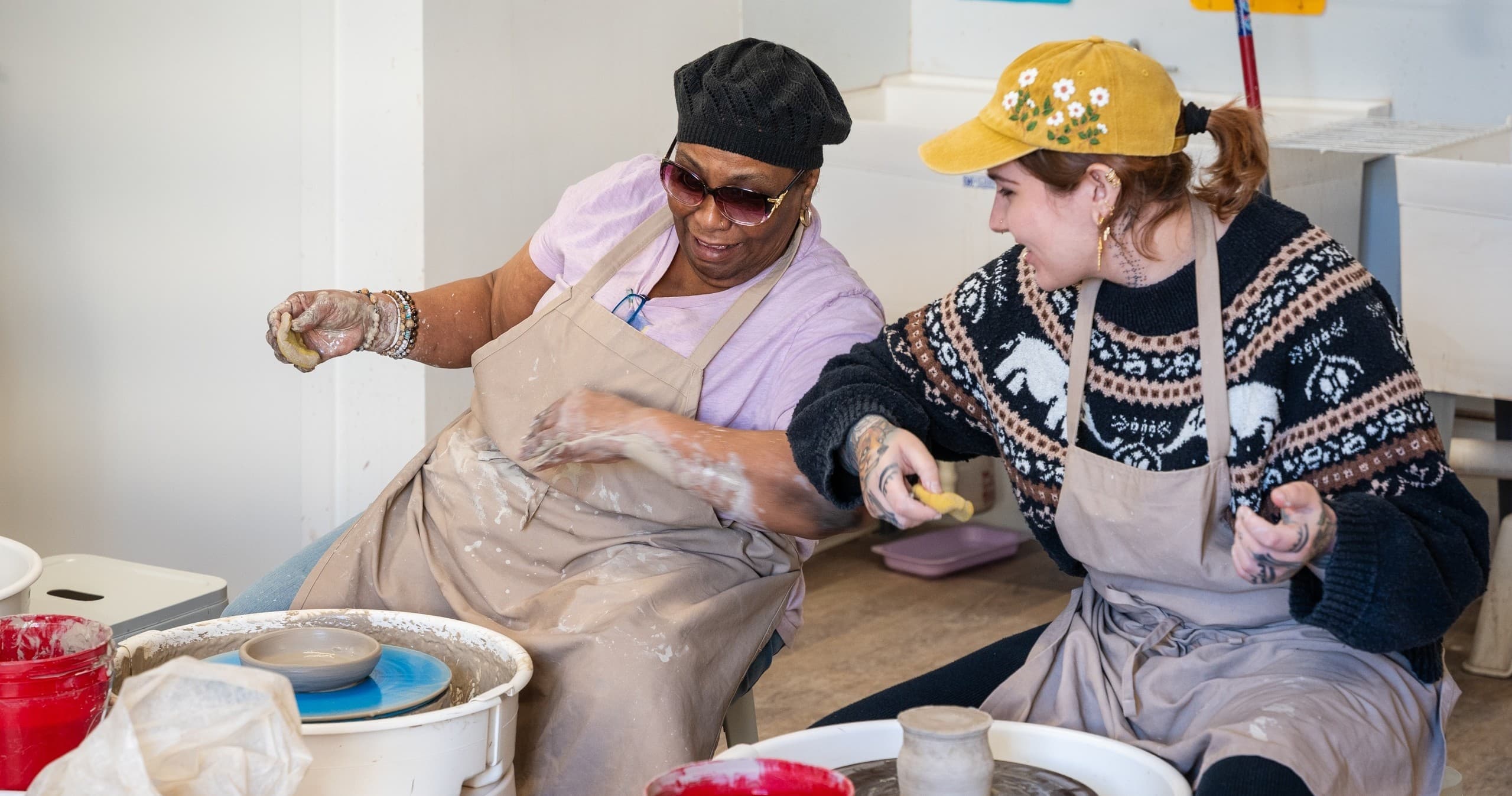 Learn Wheelthrowing in South Philadelphia: Eight-Week Beginner Pottery Course with Marley