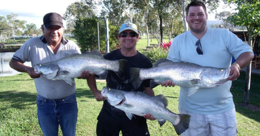 Big Barra Pass Fishing & Fun at Barra Fun Park Kelso