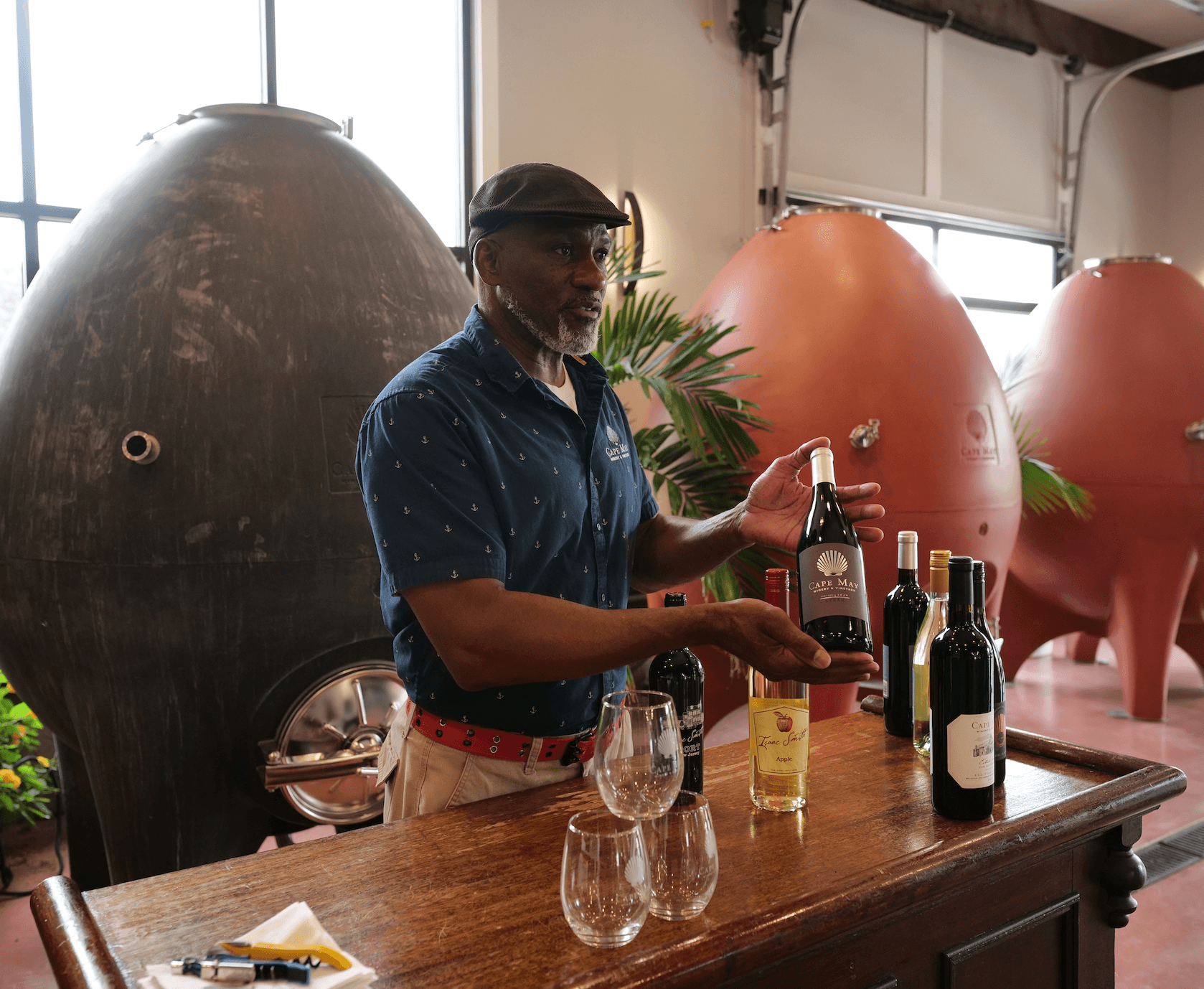 Sip and Learn: Immersive Educational Wine Tasting at Cape May Winery