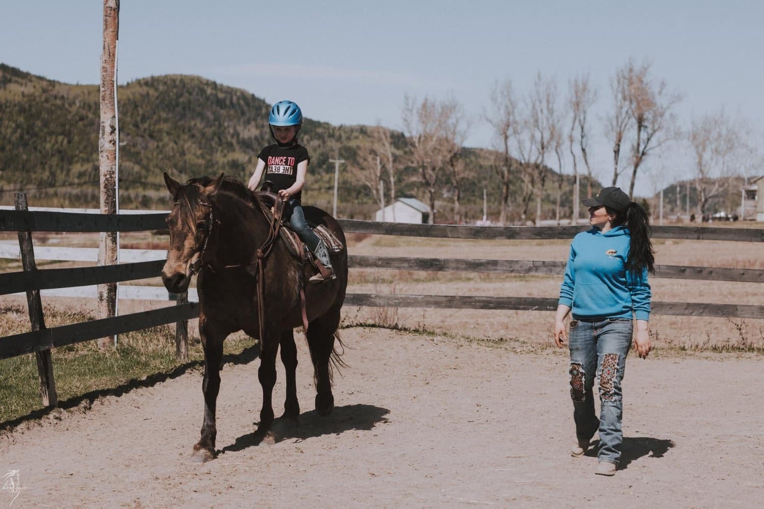 Equestrian Introduction at Les Écuries du Pont d'Or in Saint-Fabien