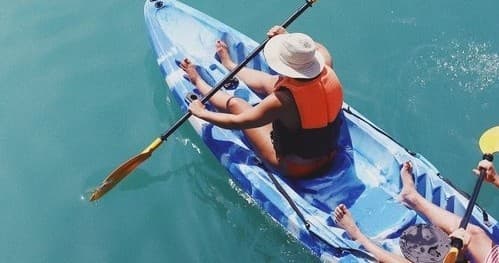Tandem Kayak Adventures in Cascade Locks, Oregon