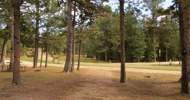 Camping at Mystic Hills Hideaway: Electric RV Site This Way