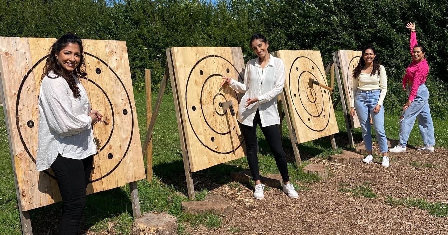 Axe Throwing & Archery at The Viking Games in Hereford