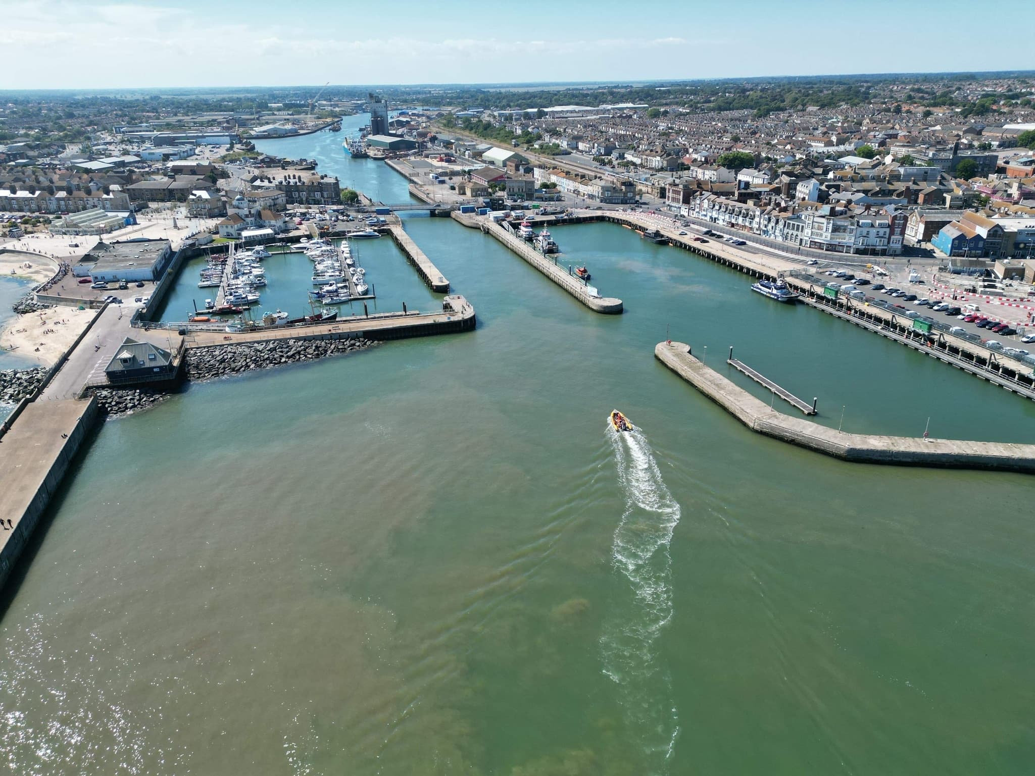 Harbor Tour with Jet Adventures in Lowestoft
