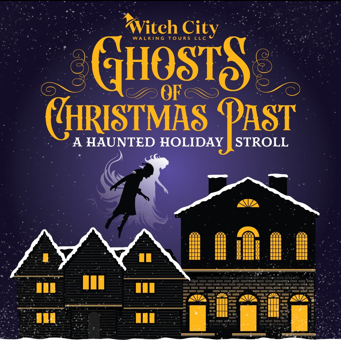 Haunted Holiday Stroll at Witch City Walking Tours in Salem