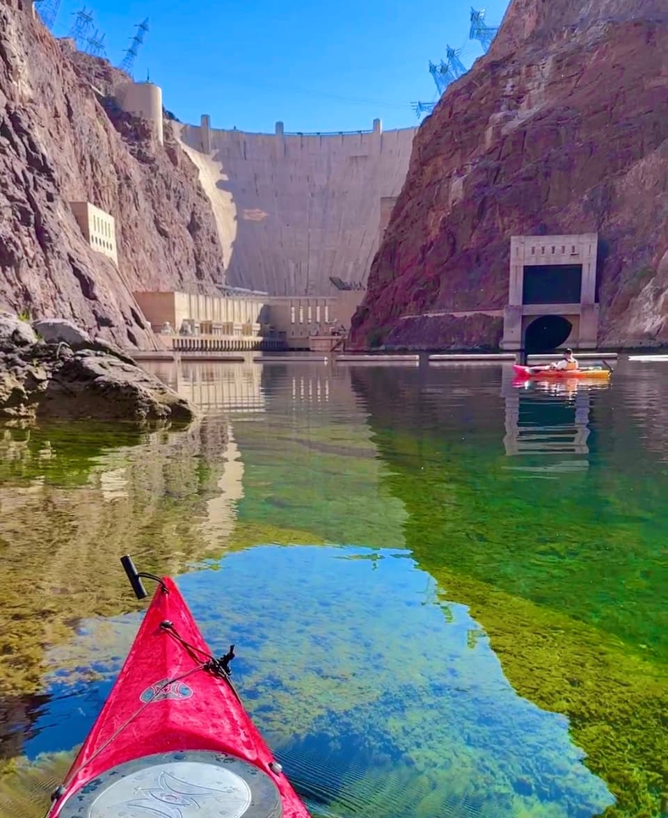 Kayak Adventure at Hoover Dam with Adventure Child