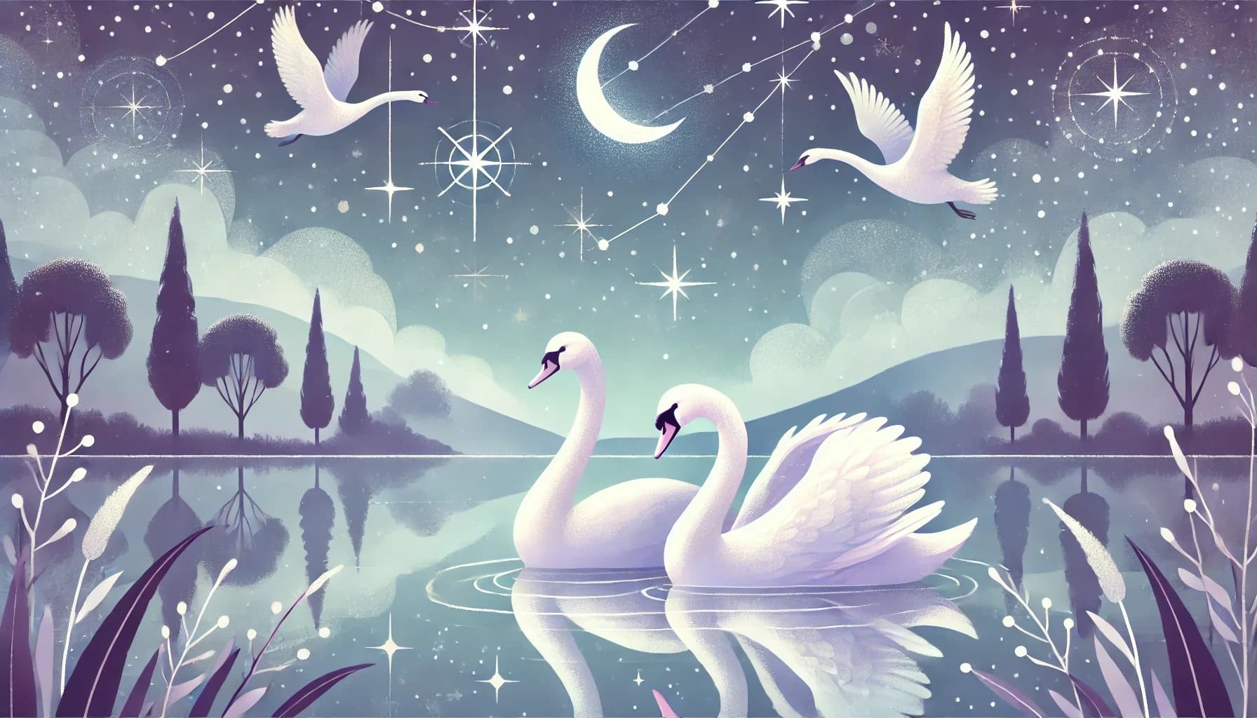 Starlight Swan Rides in The Woodlands, Texas