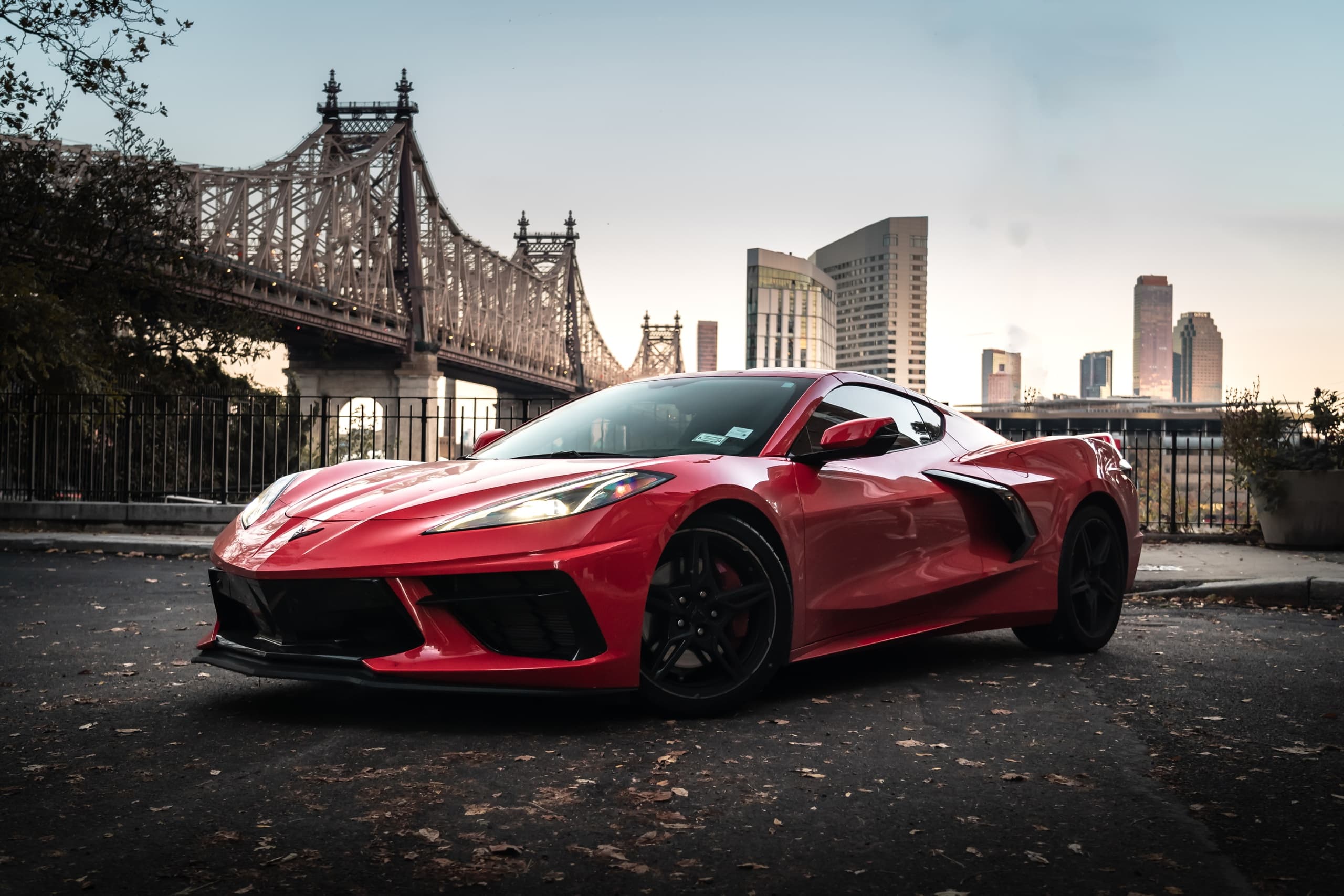 Car Rentals & Scenic Drive Experience with Chevrolet Corvette in the Area