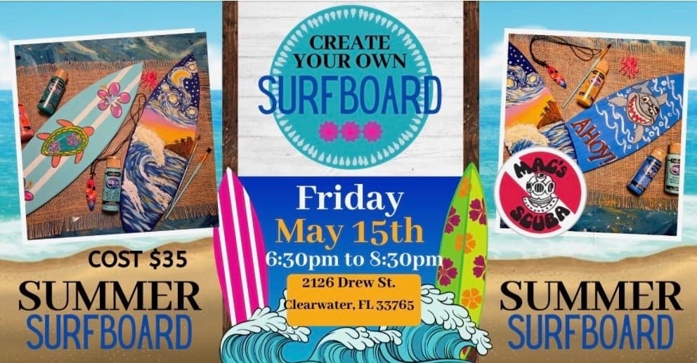 Paint Night! at Mac's Clearwater: Creative Evenings in Clearwater, Florida
