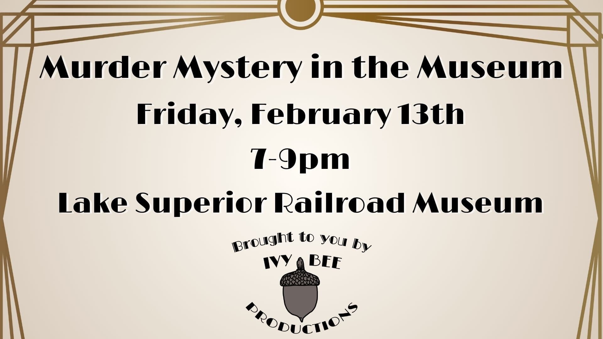 Solve a 1920s Murder Mystery at the Lake Superior Railroad Museum in Duluth photo 1
