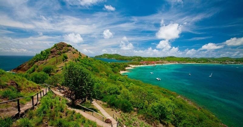 Water Activities & History at Pigeon Island in Saint Lucia