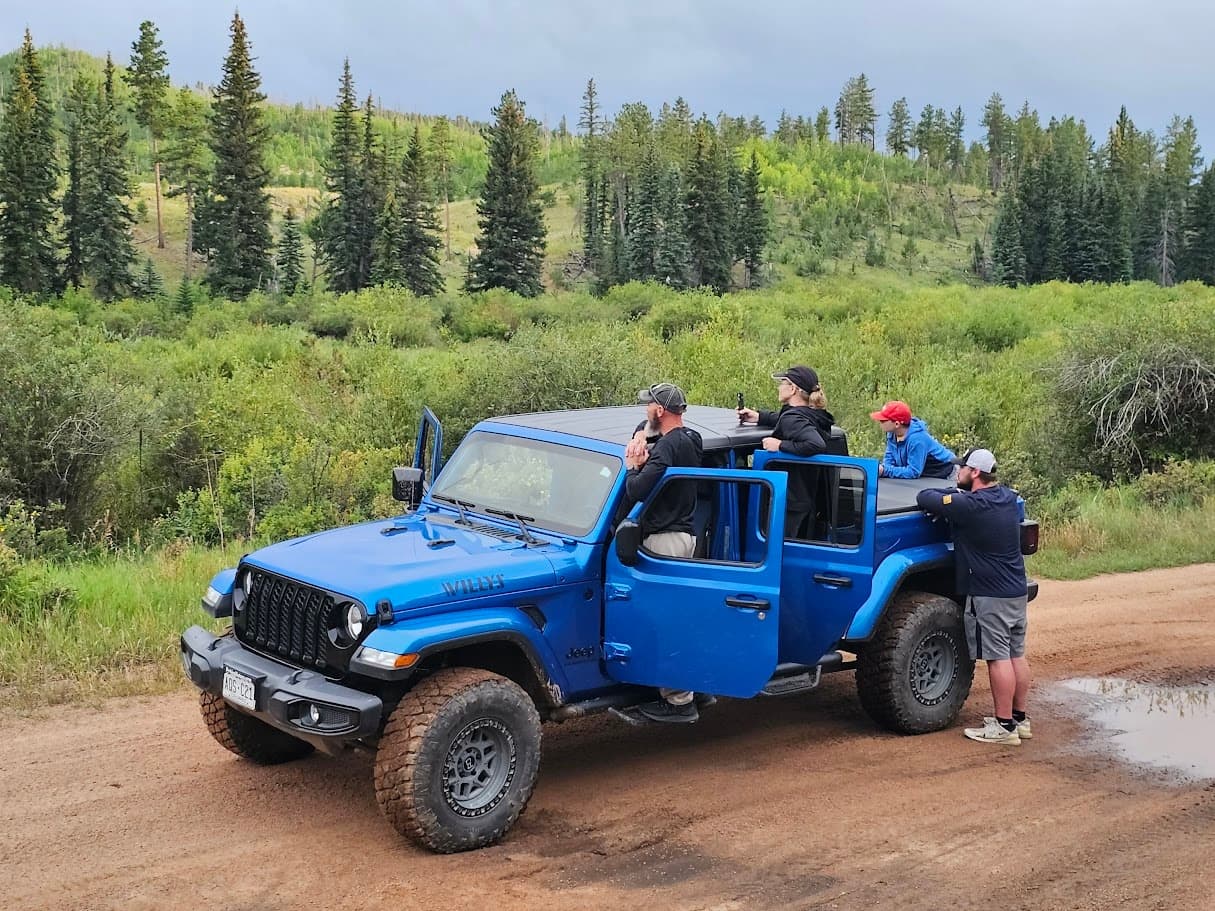 5 Hour Jeep Adventure Rental in Woodland Park, Colorado