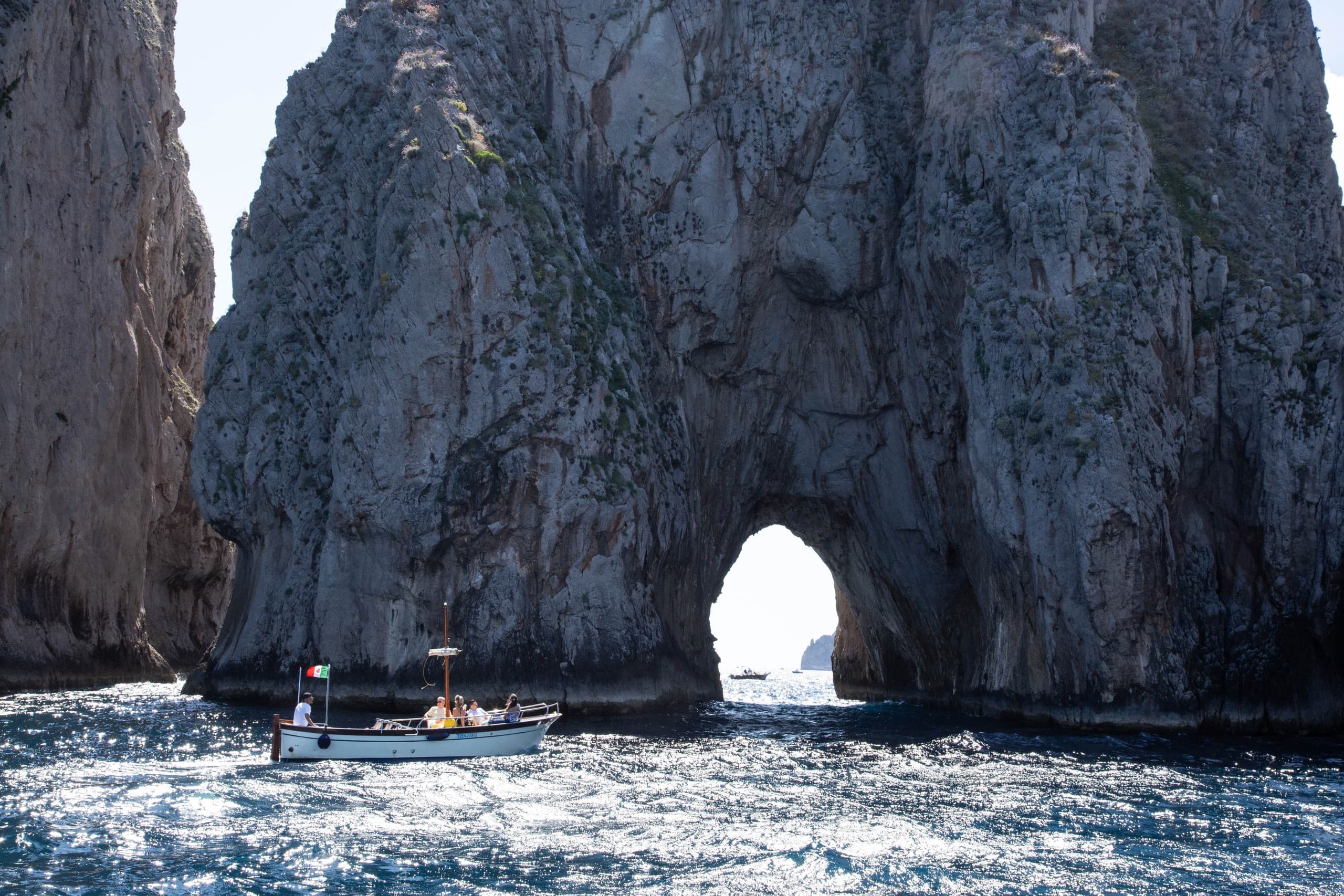 Capri Island Private Group Boat Tour from Sorrento: Bay of Naples Day Cruise