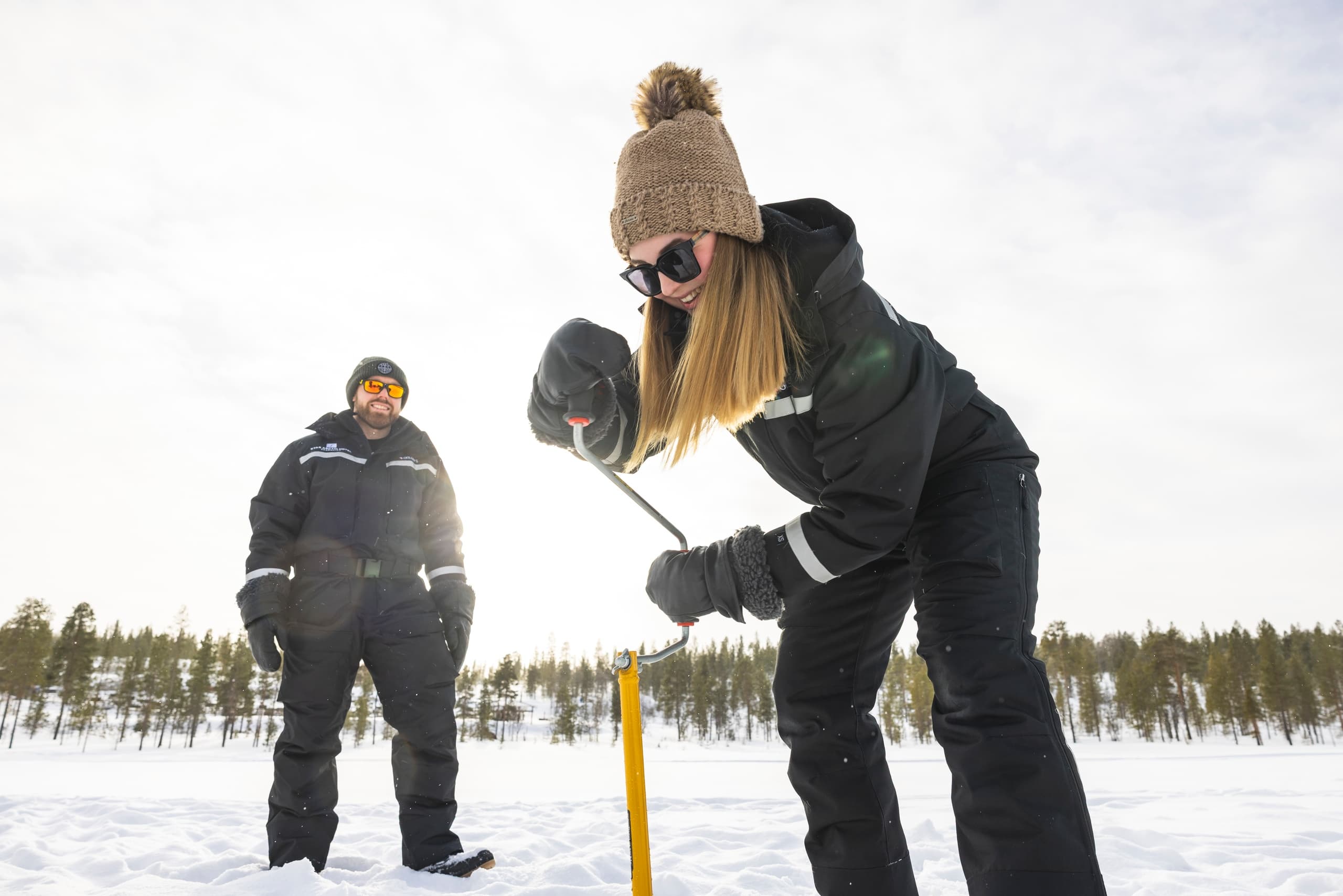 Winter Water Activities at Star Arctic Hotel in Finland