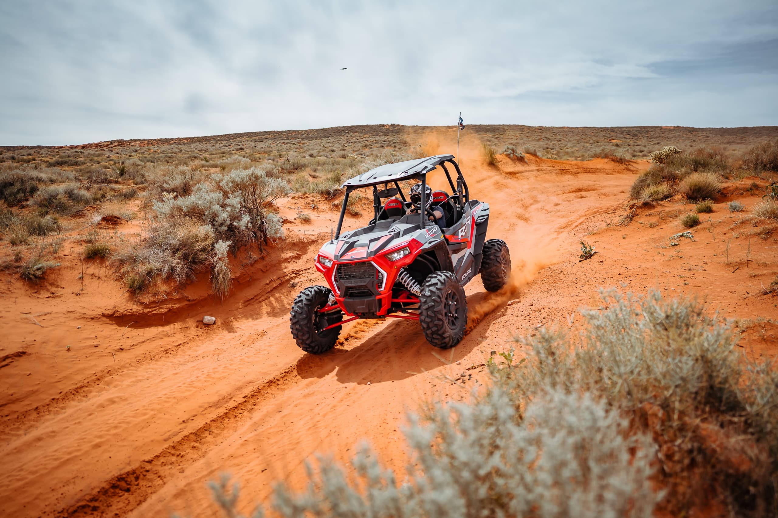 Off-Road Thrills with 2-Seat Polaris in Hurricane, Utah