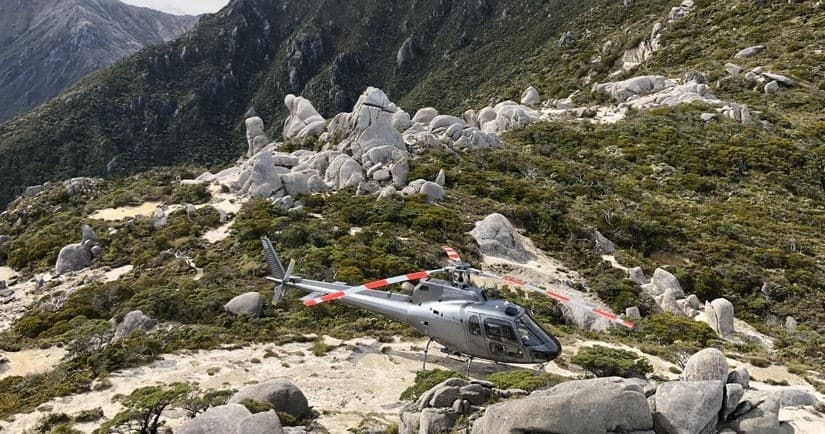 Helicopter Adventure at Mt Olympus in Kahurangi National Park