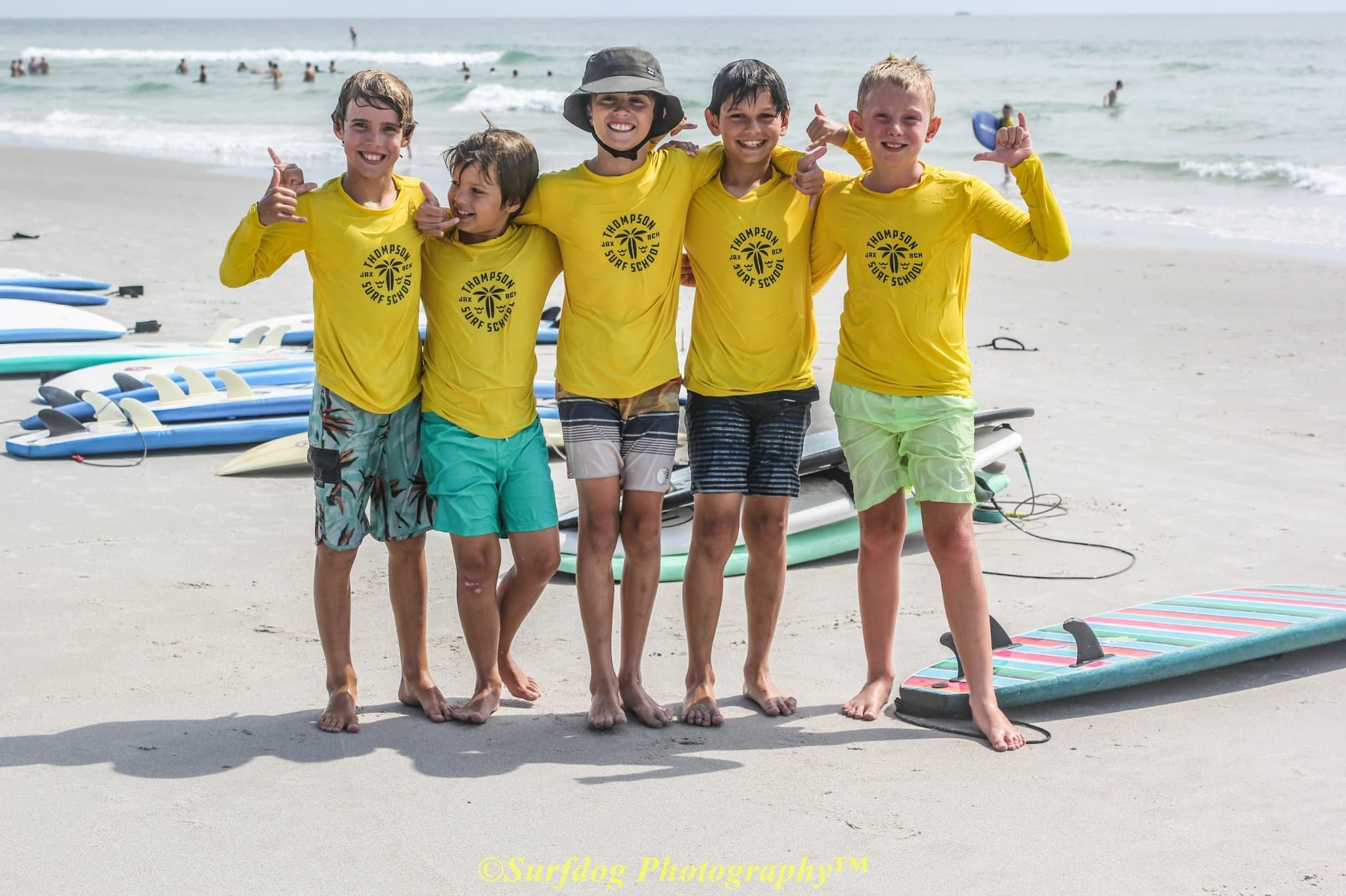 Surf Camp for Kids at Jacksonville Beach, Florida
