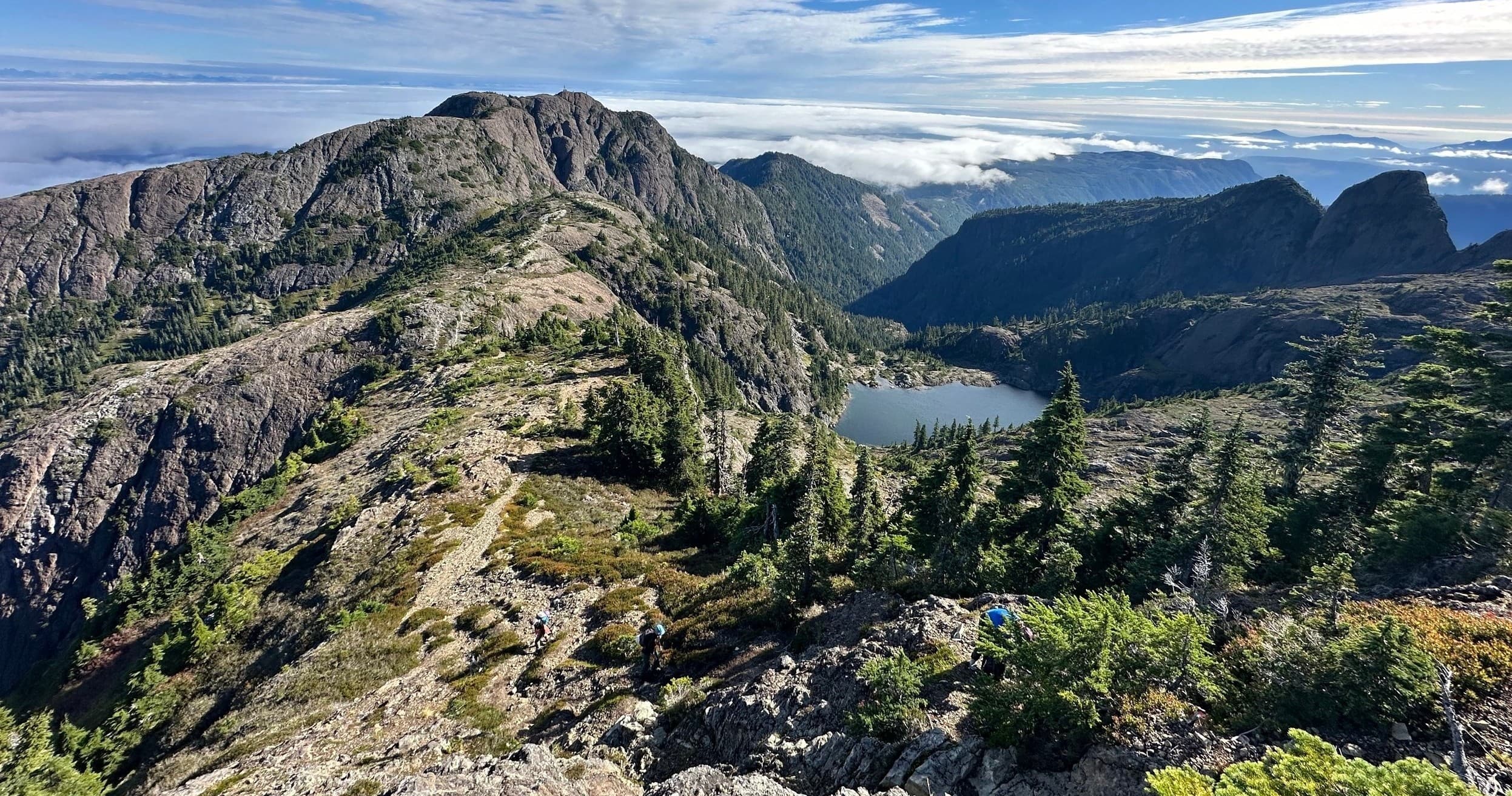 Mountain Running Skills with VIBE on Mt. Arrowsmith, BC
