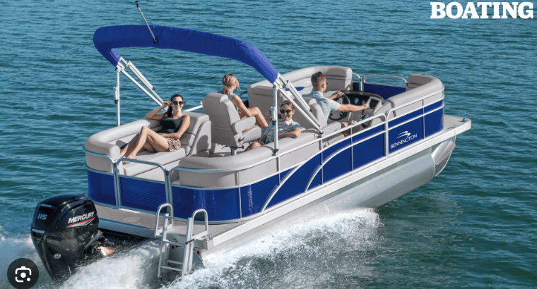 Pontoon Rental on Coldwater Lake, Michigan