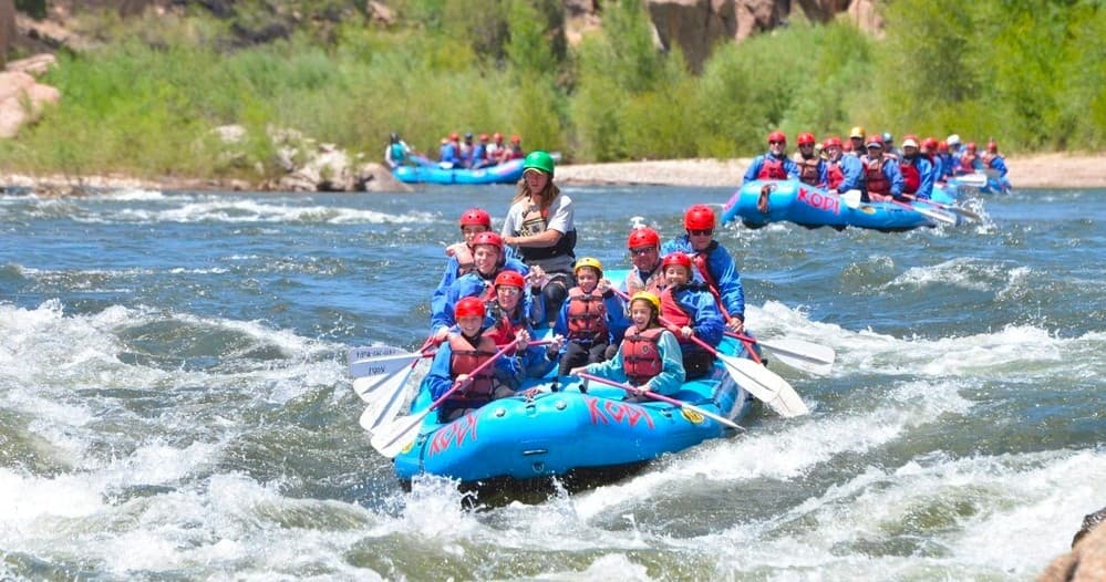 Browns Canyon Overnight Raft Trip in Buena Vista, Colorado