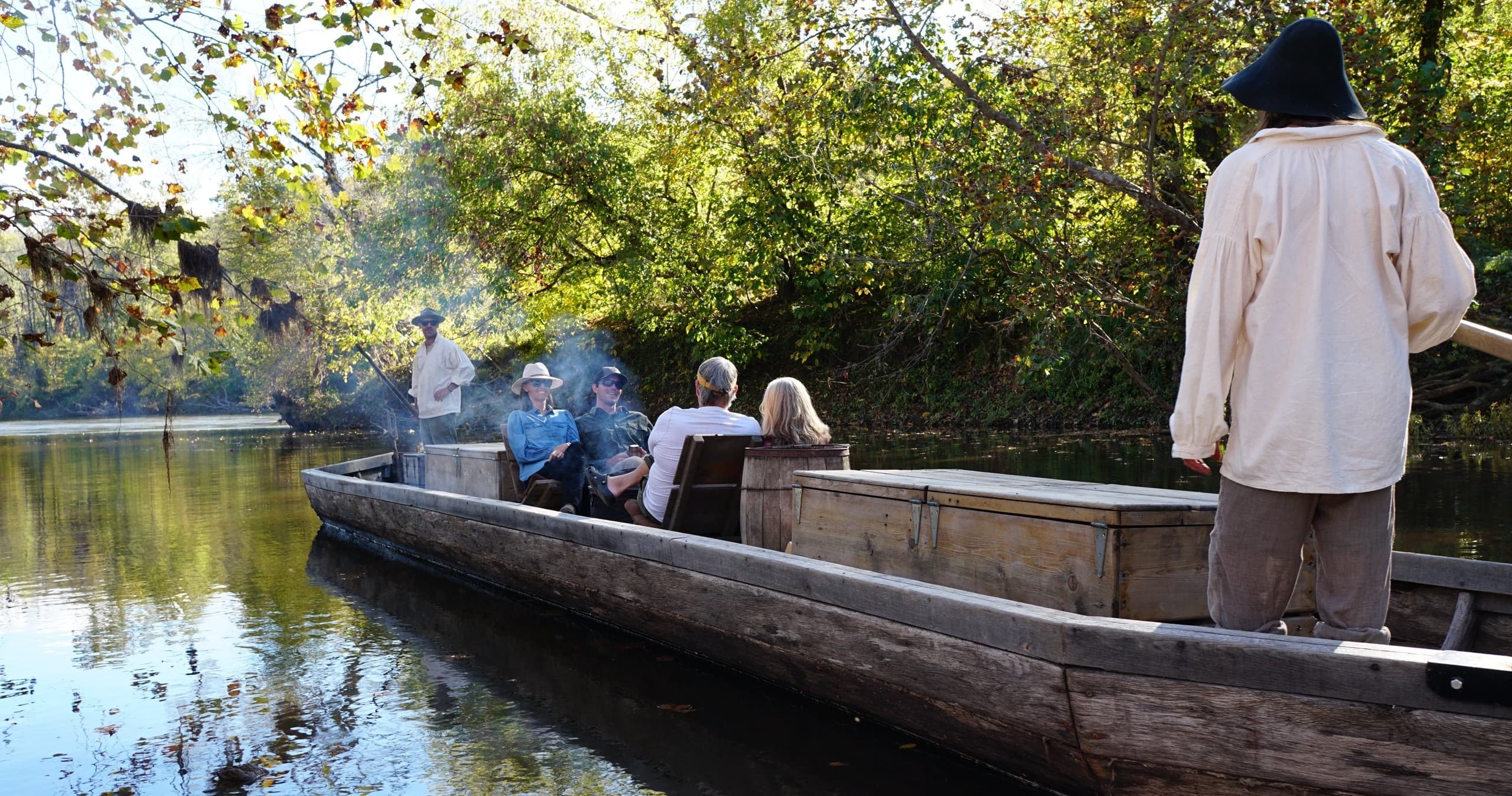 Discover the James River: Private Batteau Cruises from Scottsville, Virginia