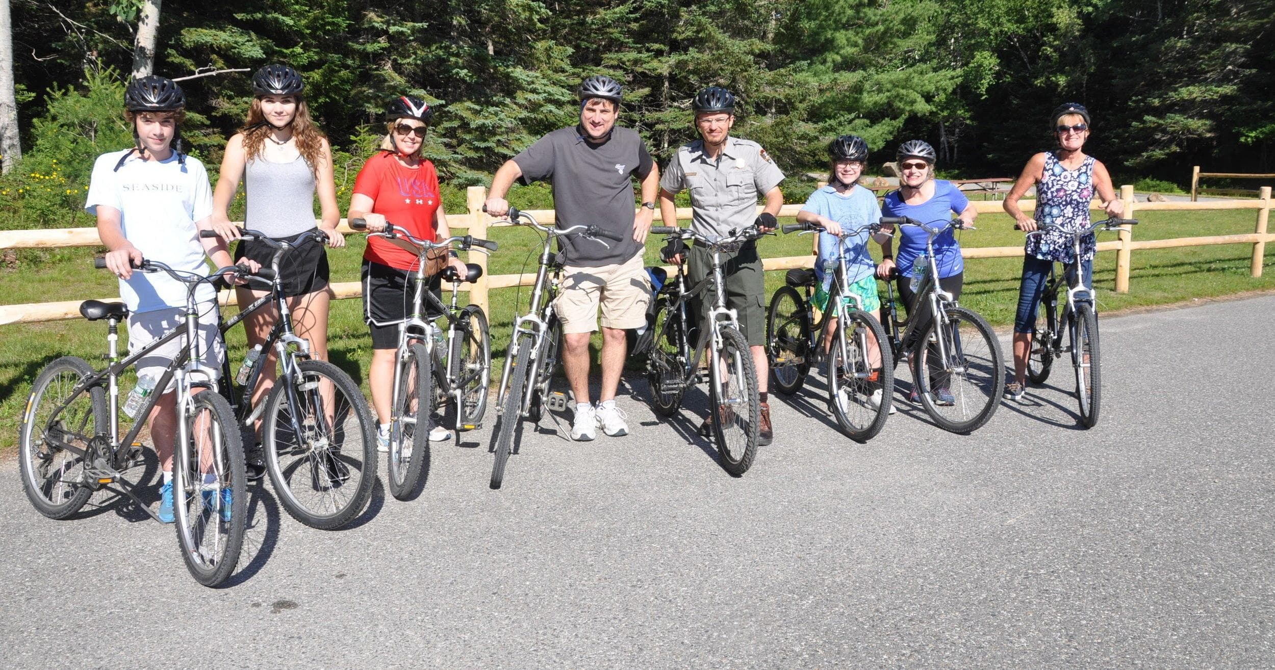 Ranger-Led Bicycle Tour in Bar Harbor, Maine
