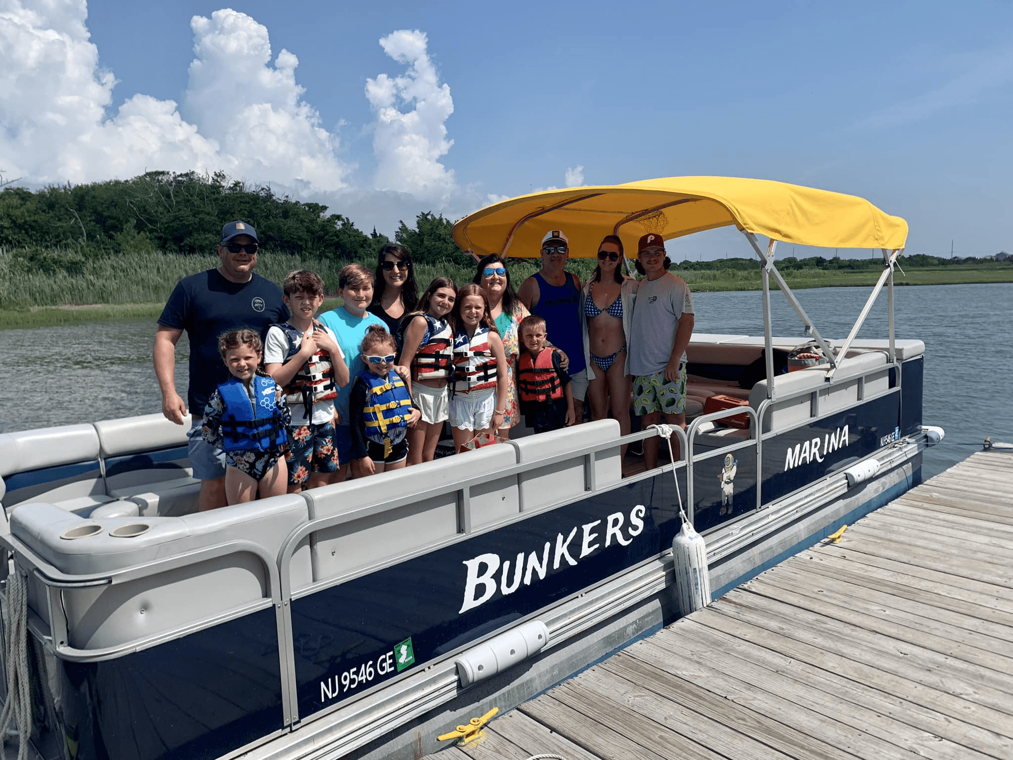 15 Passenger Pontoon Boat Rental in Wildwood, NJ