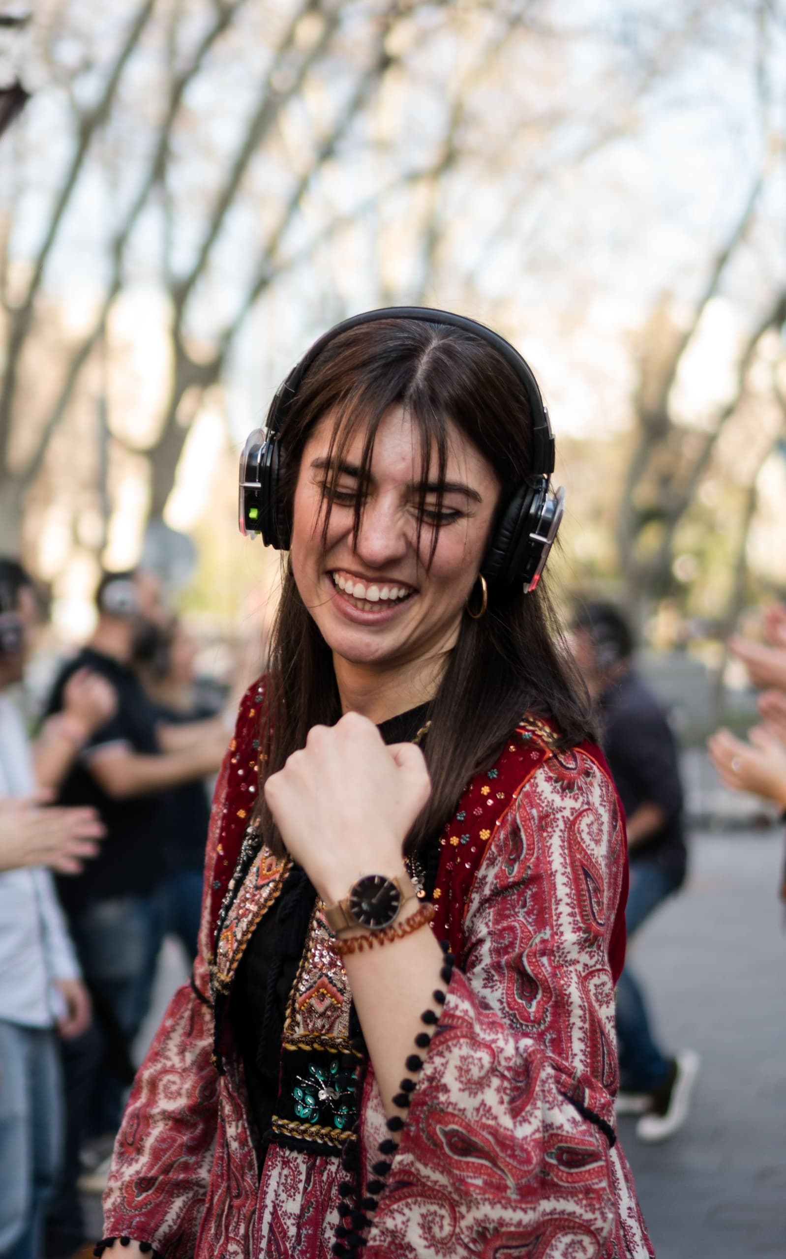 Silent Disco Tour Madrid: Dance Through Plaza de Santa Ana and Ramales photo 1
