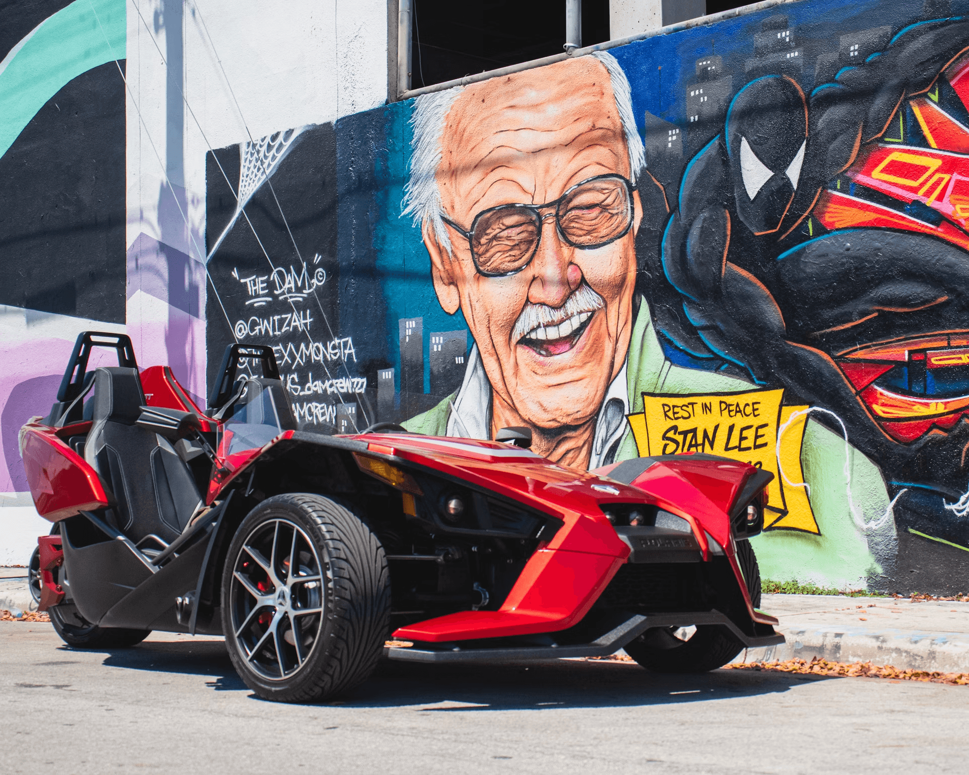 Polaris Slingshot Tours in Michigan by MI Base Camp