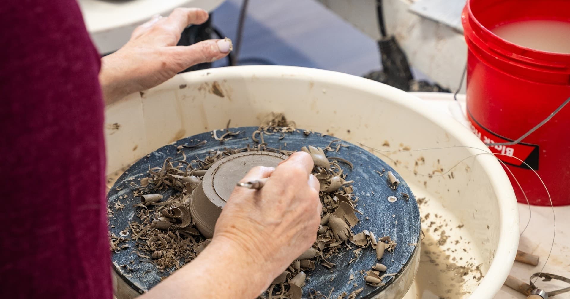 Wheelthrowing 101 in South Philadelphia: Evening Pottery Class at Black Hound Clay Studio