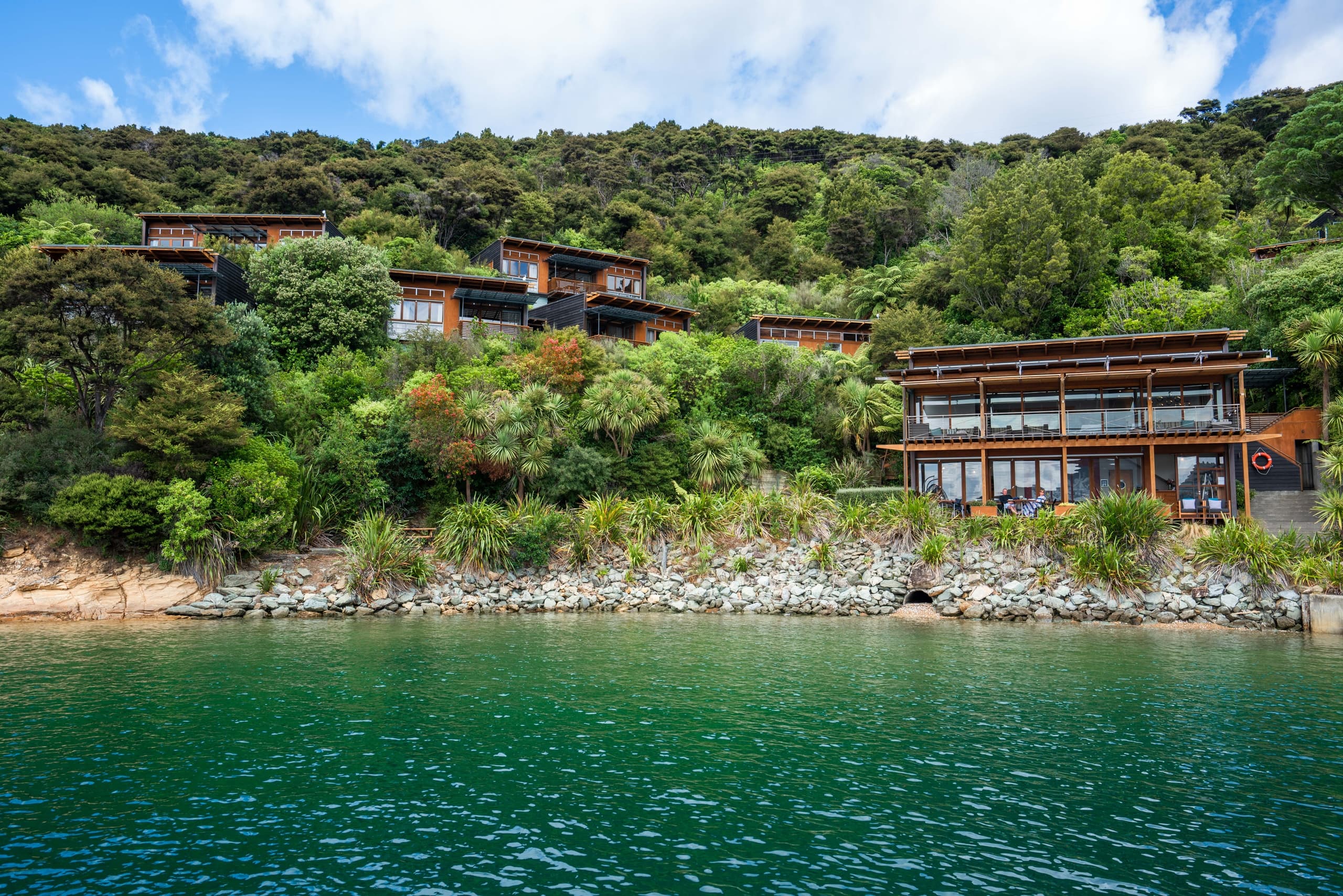 Luxury Helicopter Landings at Bay of Many Coves