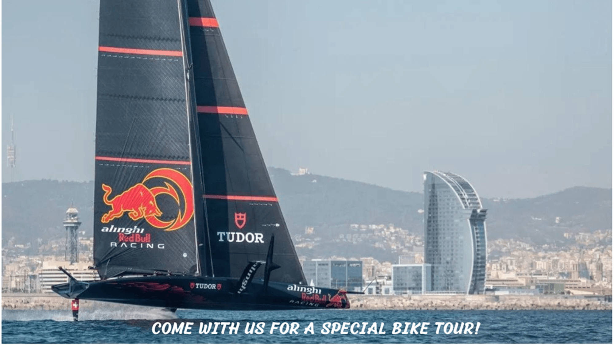 Land Adventures: America Cup Bike Tour Barcelona