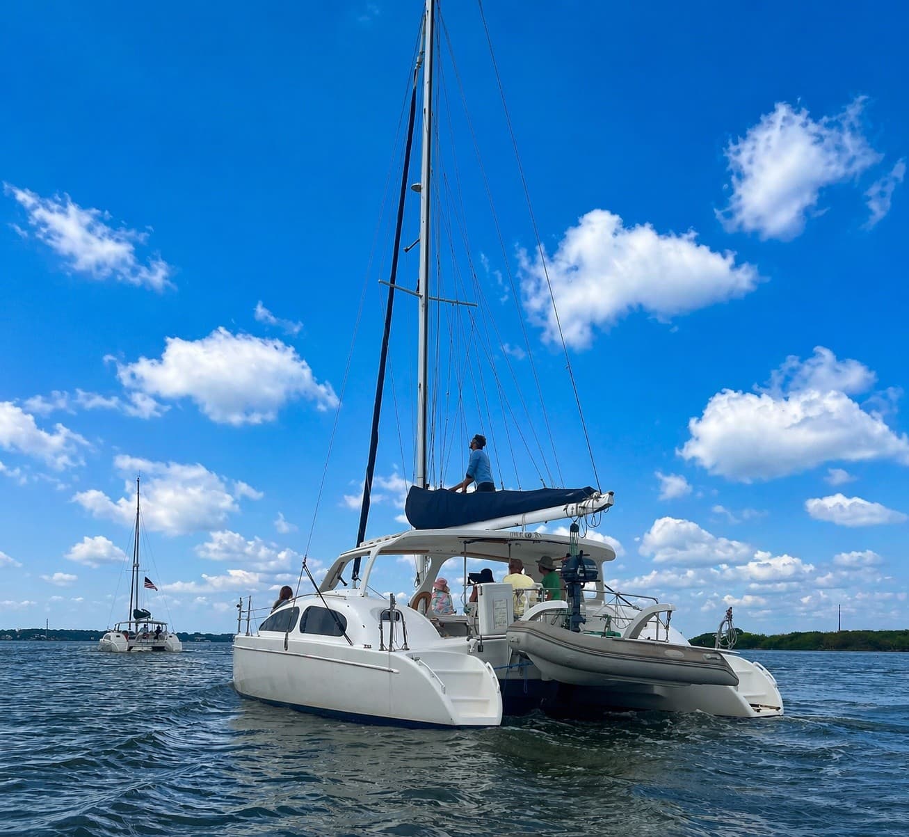 Private Catamaran Charter in Cocoa Beach — S/V Dolphin Breeze for Up to 10 Guests