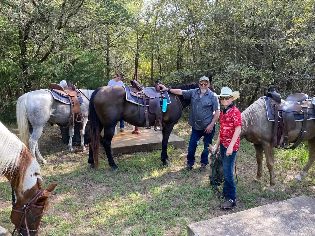 Starry Night Ride: Starlit Horseback Trail at Rockin' Star Ranch Brenham