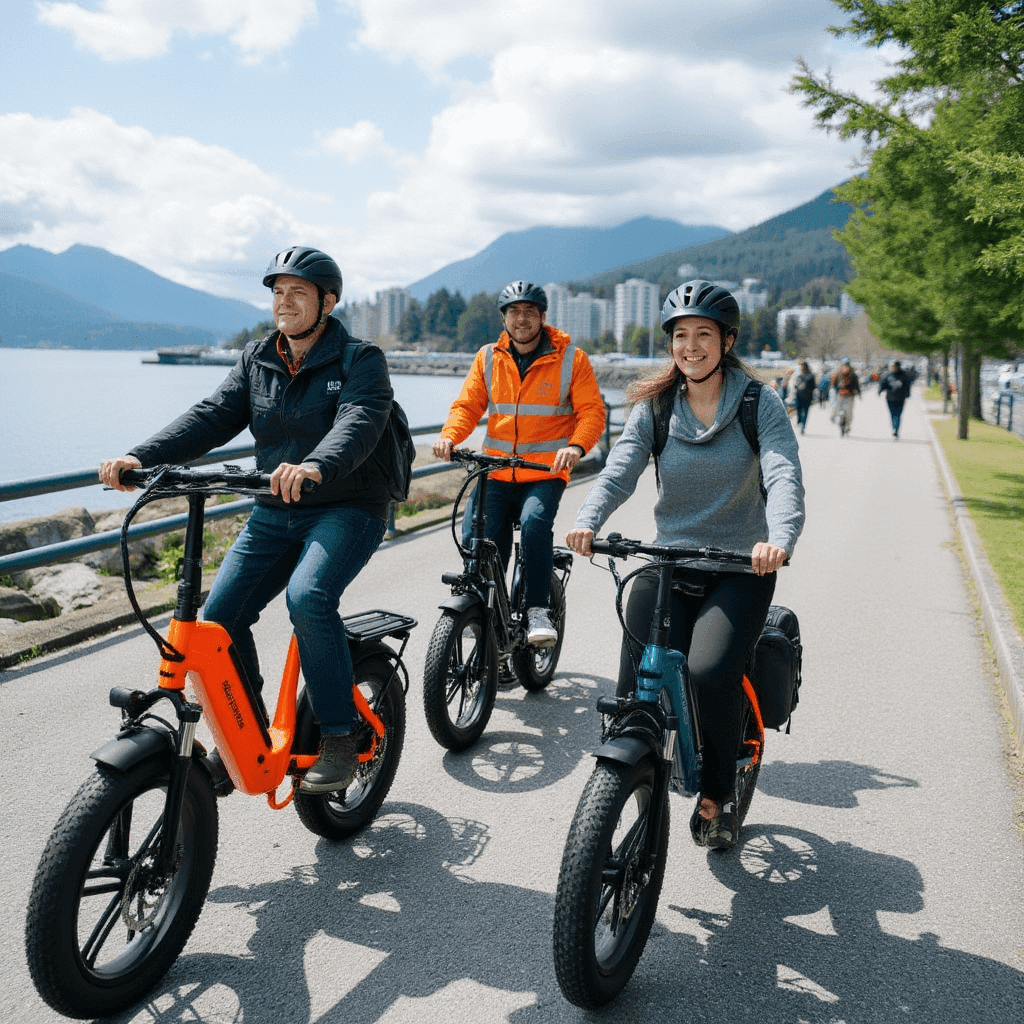 Vancouver 3-Day eBike Rental with Alien E-Bike Rentals YVR
