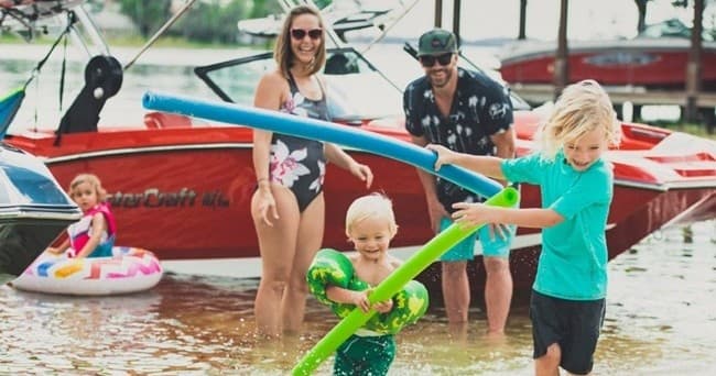 Water Activities at Lake of Bays Marina - Tubing Adventure