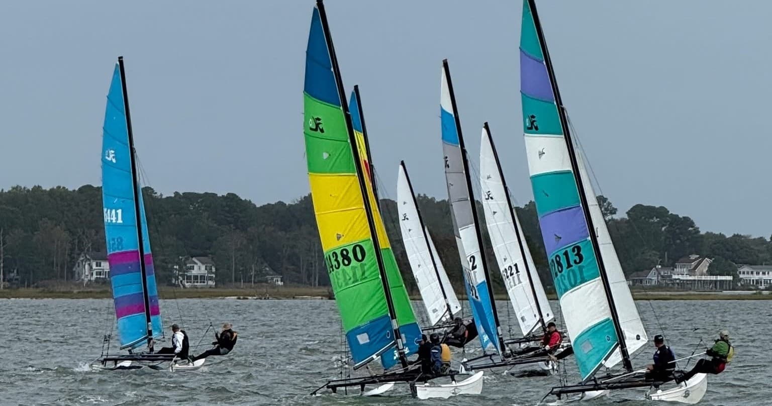 Rehoboth Bay Sailing Association fleet