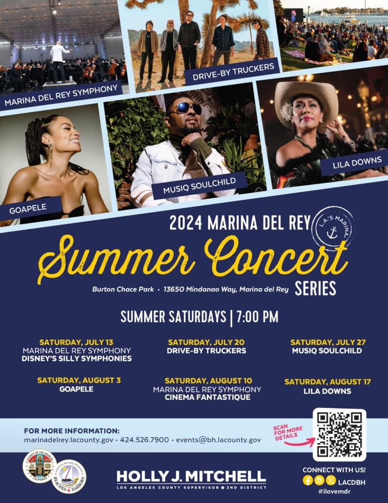 Sunset Sail and Summer Concert in Marina del Rey