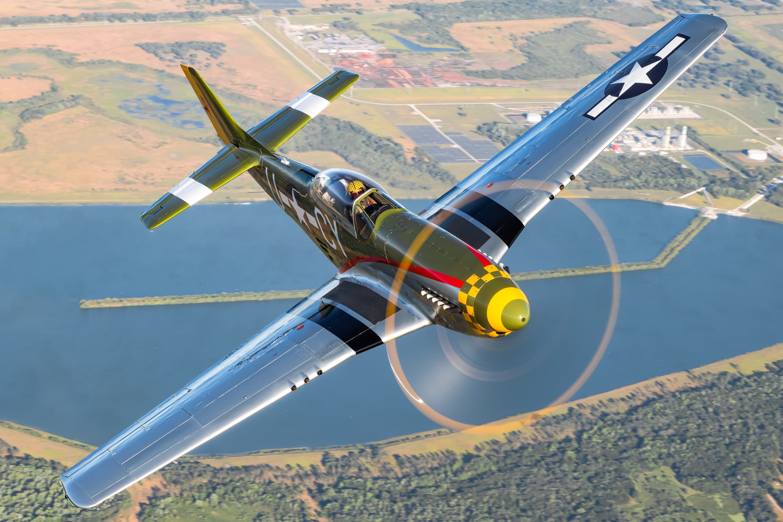 Take Flight in a P-51 Mustang: Gunfighter Flight Experience in Allentown, PA photo 1
