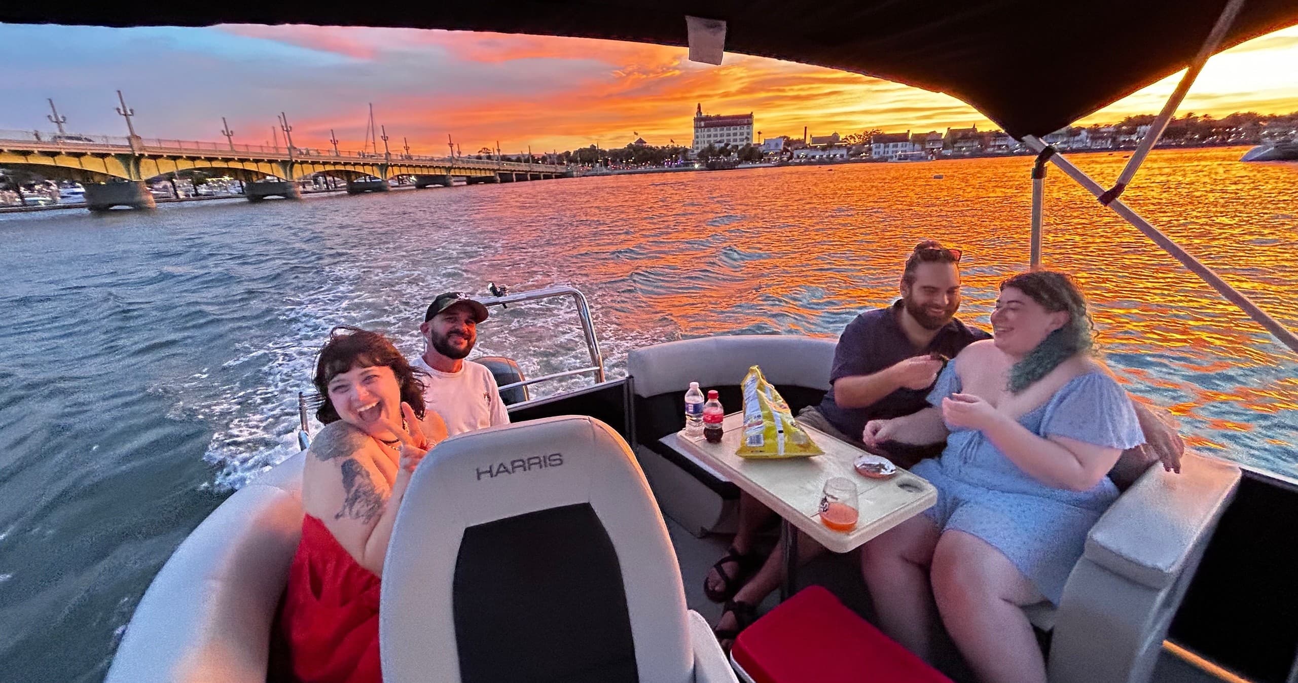 Experience the Magic of St. Augustine on a Private Sunset Cruise