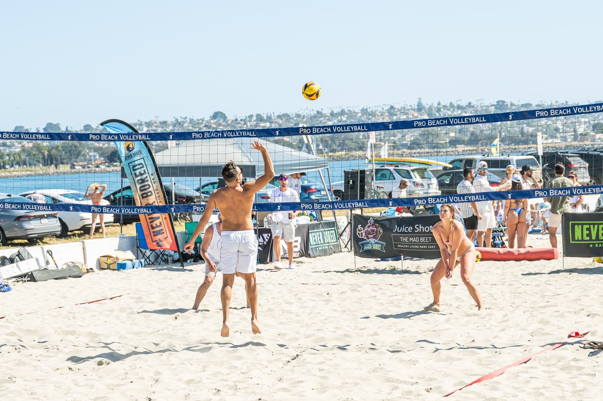 Corporate Volleyball Clinic in San Diego, CA