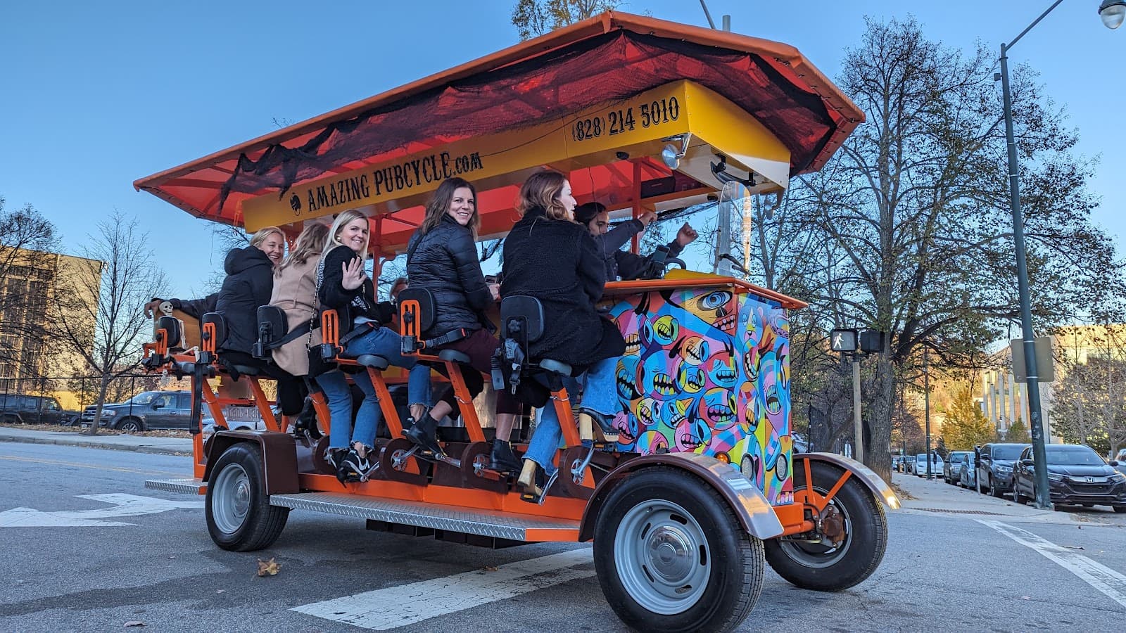 Picture This: Asheville Pubcycle Photo Tour Through Downtown Murals
