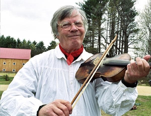 Music on the Green: Dudley Laufman in Canterbury, NH