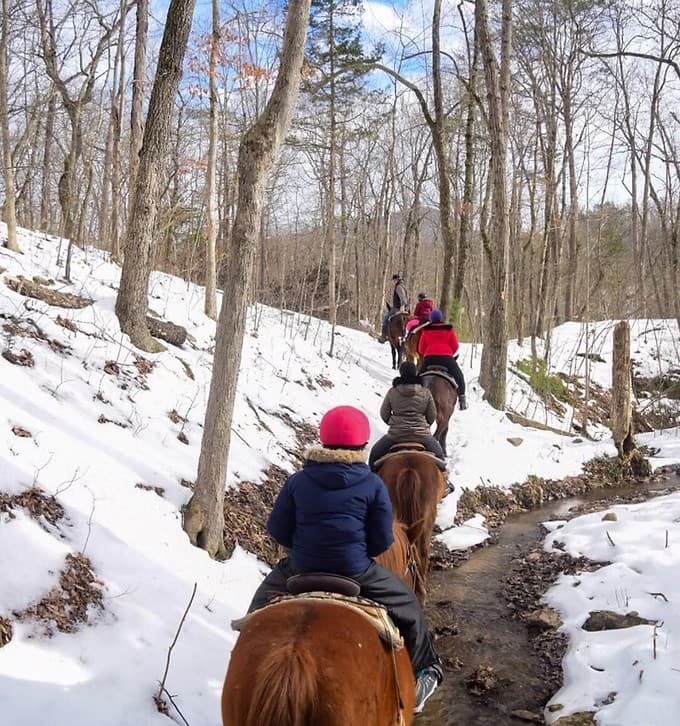 Fort Valley Ranch Themed Event Ride — Shenandoah Mountain Horseback Adventure