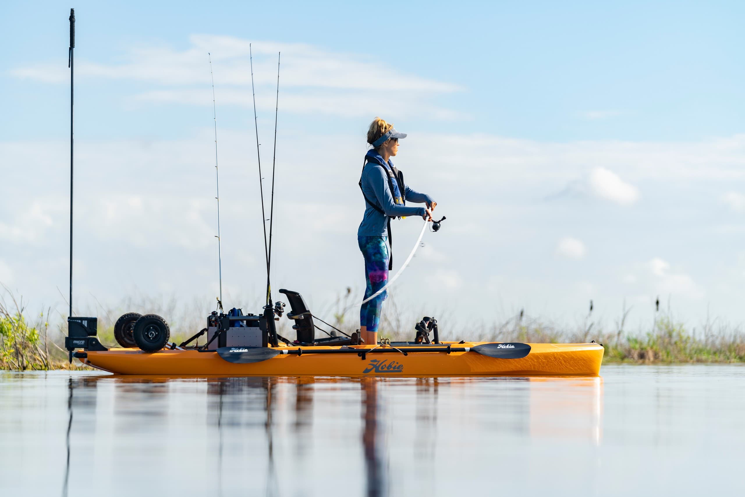 Hobie Kayak Fishing Tours in Nags Head: Guided Hobie Mirage Outback Soundside Charters photo 1