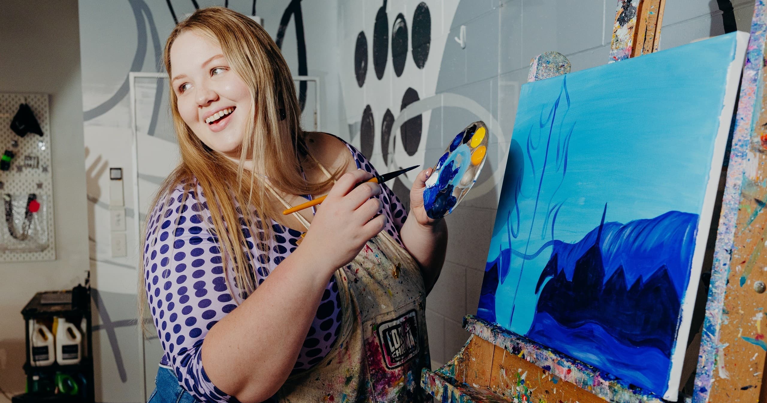 Cheap A$$ Tuesdays Paint-and-Sip in Surry Hills: BYO Drinks & Guided Canvas photo 4