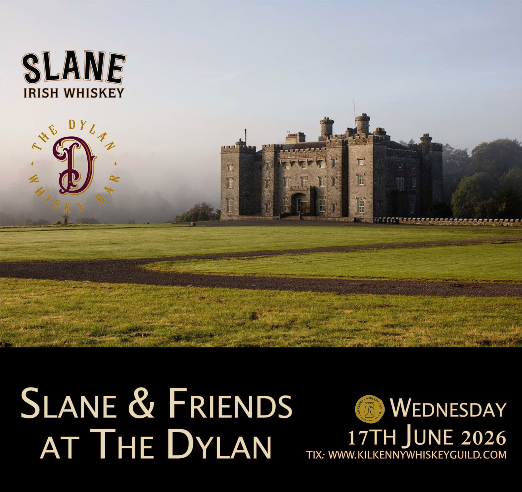 Slane Irish Whiskey and Friends — Guided Tasting at Dylan Whisky Bar in Kilkenny photo 1