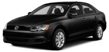 Black compact sedan rental studio photo for urban and highway driving