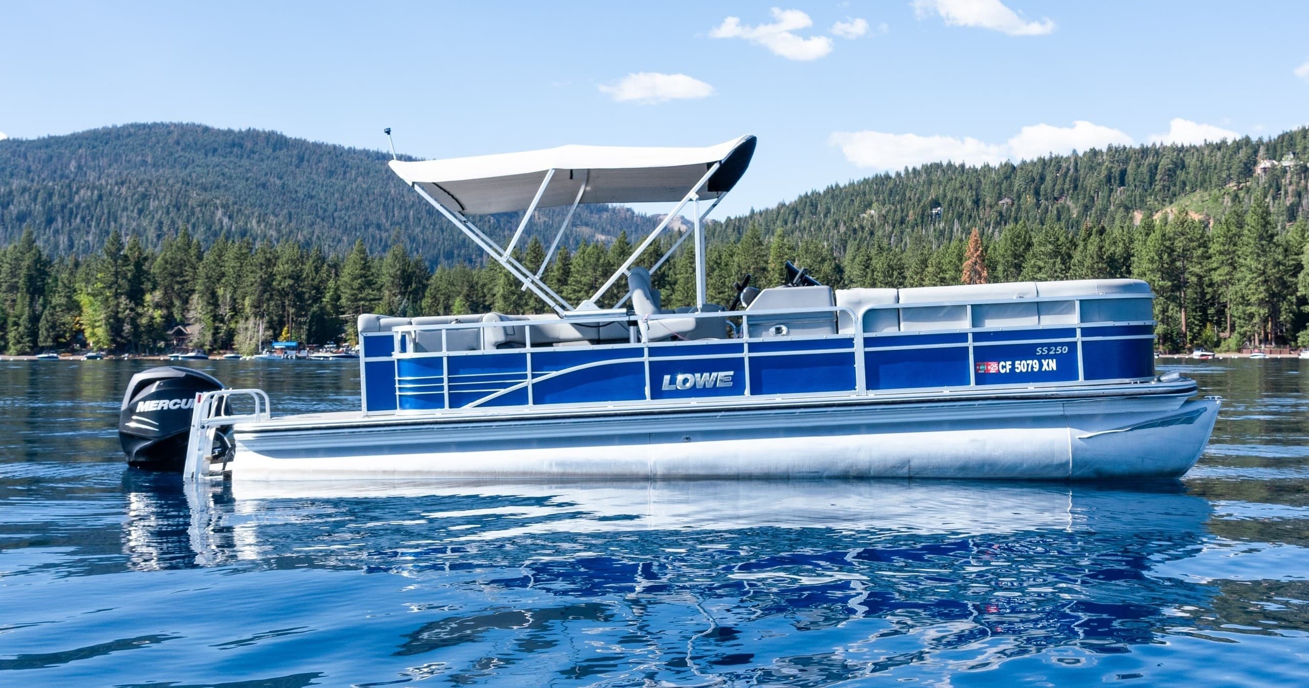 Rent a 25' Pontoon for Lake Tahoe West Shore Adventure